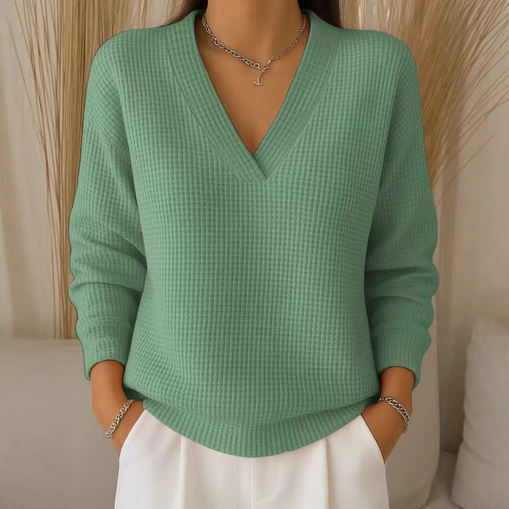 🔥 [S-3XL] Elegantna i udobna ženska bluza s siromšnjim vratom - 4206825