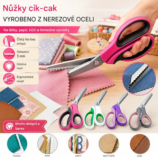 ✂️🧵Multifunkční řemeslné nůžky, snadno vytvořte nádhernou krajku!