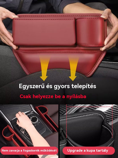 🚗💥 Gap bivalybőrű többfunkciós autós réstároló doboz - 4200839