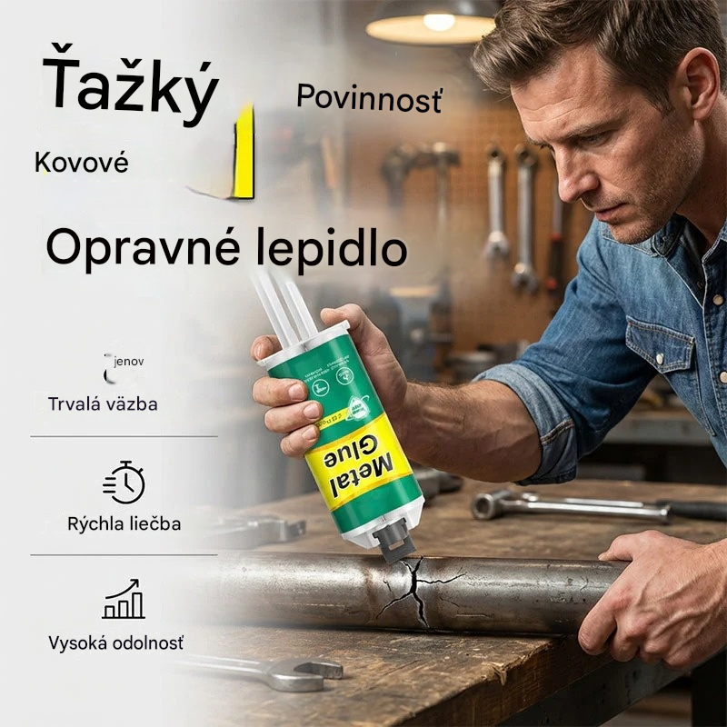 【Sada 3 kusů】🔥Časově omezená sleva 50 %! 🛠️Vysoce silný gel na opravu kovů AB