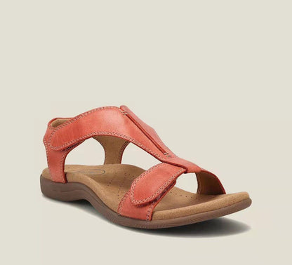 Sandalias de plataforma para mujer confeccionadas en suave piel de vacuno.