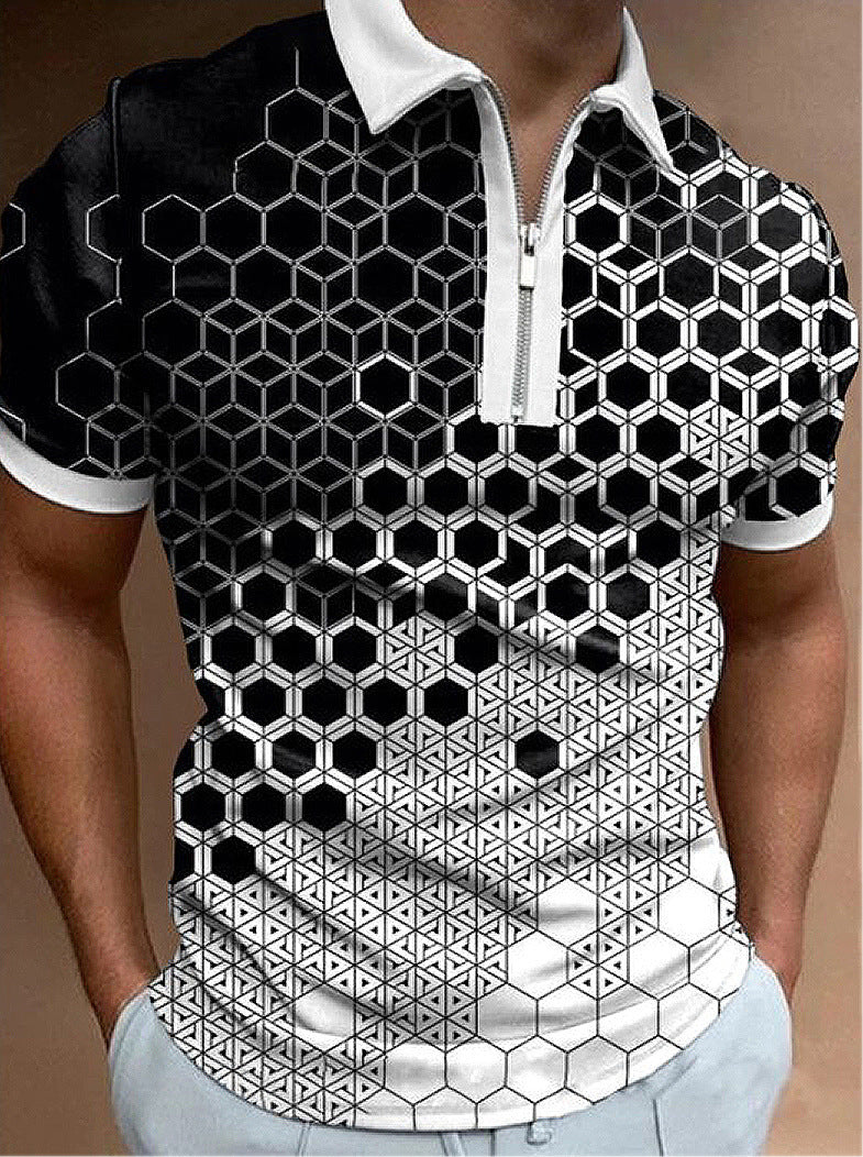 🌿【50% sleva】【S-3XL】2026 nové letní pánské polo tričko na zip