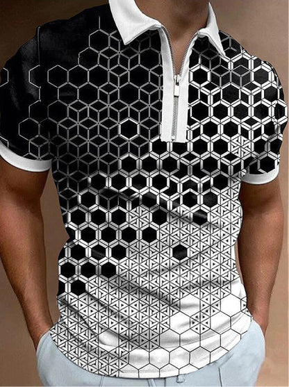 🌿【50% sleva】【S-3XL】2026 nové letní pánské polo tričko na zip