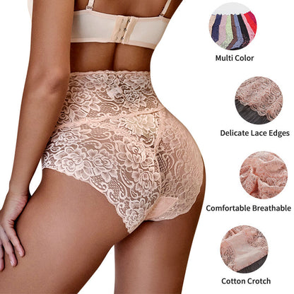 💥💥【Kupte 1 a získáte 1 zdarma】【Limitovaná nabídka】🔥🔥50%OFF🔥🔥【6/12 kusů】 sexy kalhotky s vysokým pasem-4068771