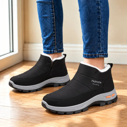 🔥【39-45】👟Zapatos de invierno para hombre hechos de puro algodón más terciopelo y pelo grueso.