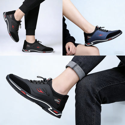 👞 Zapatos de negocios informales y transpirables para hombre de cuero genuino✅ Desodorante✅ Suela de cuero suave，De moda y versátil