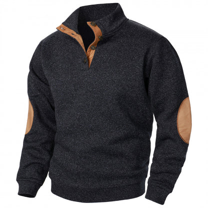 💥【Nové podzimní modely】💥Pánská mikina s novým stojáčkem-4109919