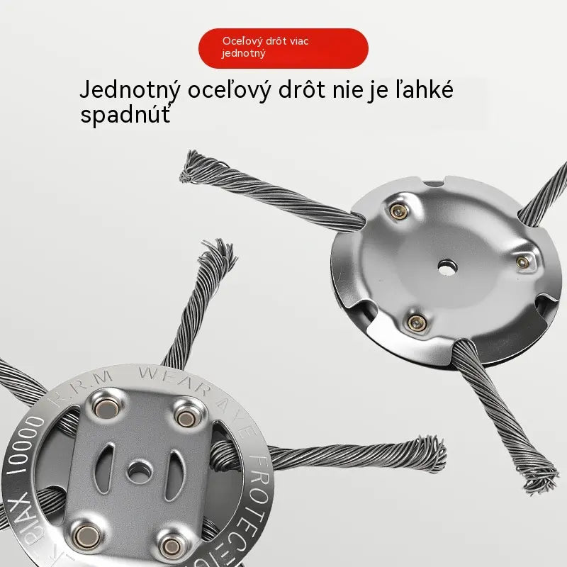 🧰🔥Poslední speciální nabídka【Kupte 1 a získejte 1 zdarma】🔥Ocelový drátěný vyžínač plevele
