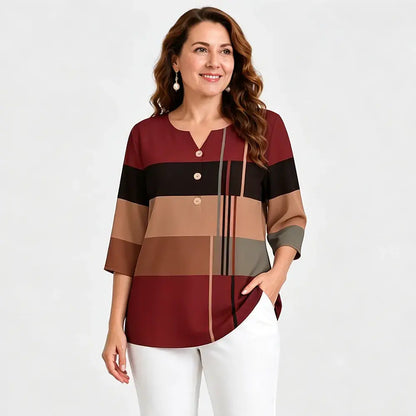 【S-5XL】Dámské volné tričko s krátkým rukávem a potiskem pro větší velikosti, lehké a prodyšné.