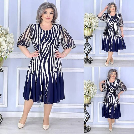 💙【Oferta de cambio de temporada】【S-5XL】🌸Nuevo vestido elegante – con estilo y cómodo 👗✨