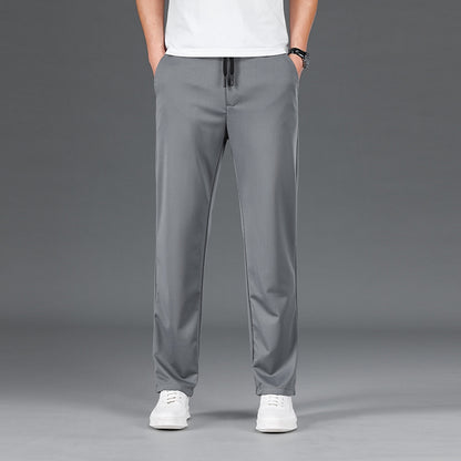 👖☀️【Letní nabídka 2026】【L–8XL】🔥Pánské letní business casual kalhoty – elastický pas, vhodné pro 45–135 kg
