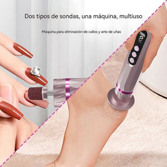 🦶 ¡OFERTA POR TIEMPO LIMITADO CON UN 50 % DE DESCUENTO! ⚡ Lima eléctrica recargable para pies: 9 velocidades, pantalla LCD, carga USB-C ✨