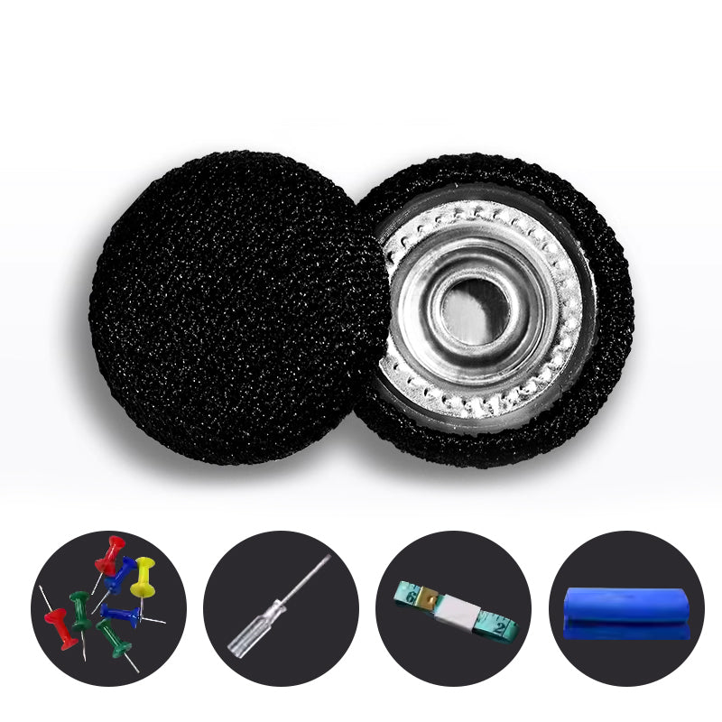 🔥 Reparación sencilla del techo del coche， Fija la base de soporte con clavos. Modifica y renueva el interior de tu coche sin desmontarlo.