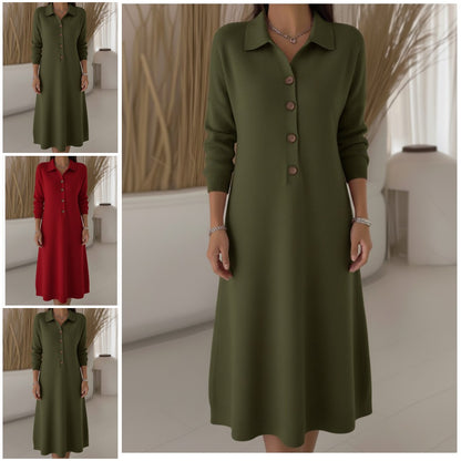 🔥【S-3XL】Dámske elegantné pletené šaty na jar/jeseň 2026