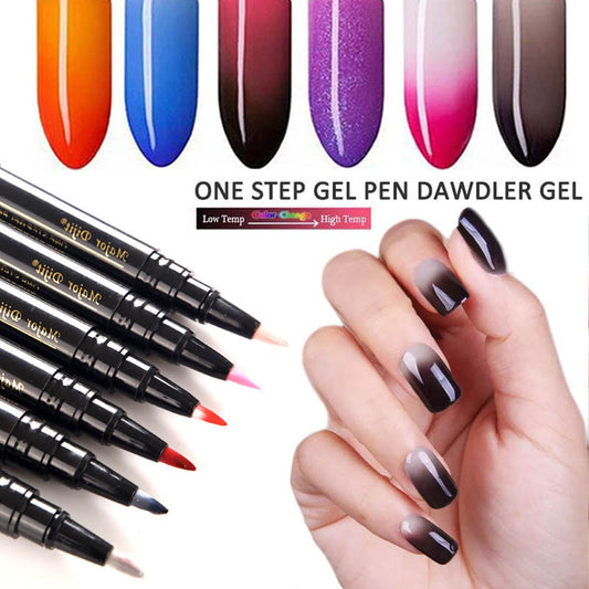 ✨️【8 piezas】💅🌈Lápiz de esmalte de uñas 3 en 1