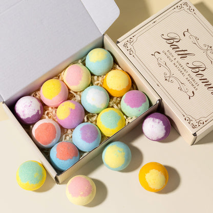 🔥🔥 12 bolitas de sales de baño aromáticas (30 g/unidad), eliminan eficazmente las células muertas de la piel y la dejan suave y nutrida.