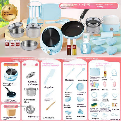 🎁 Najlepszy prezent dla dzieci 🍳 Małe zabawki kuchenne dla dzieci - 4187946