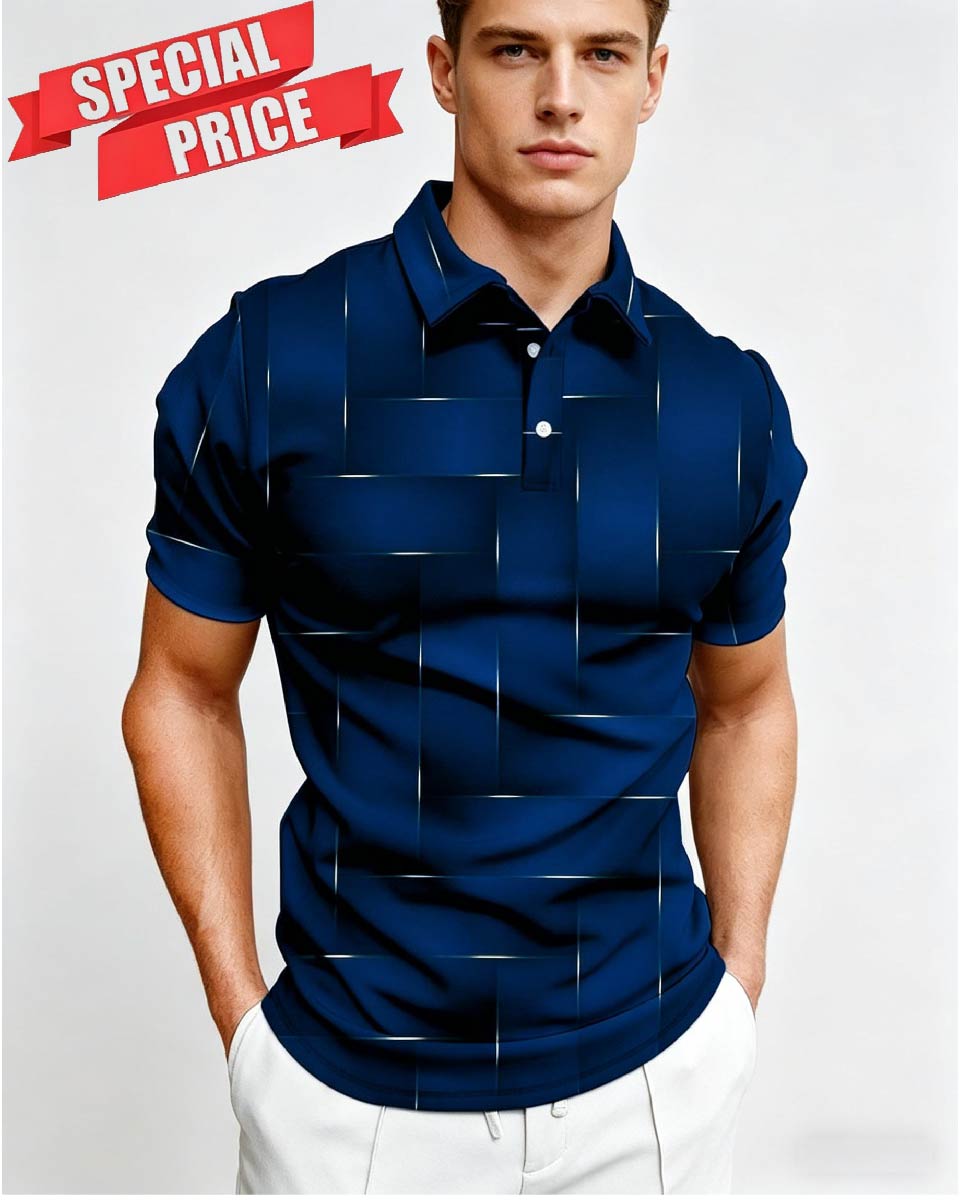 ✨Koszulka polo męska S-5XL – przewiewny styl 2026, -50%
