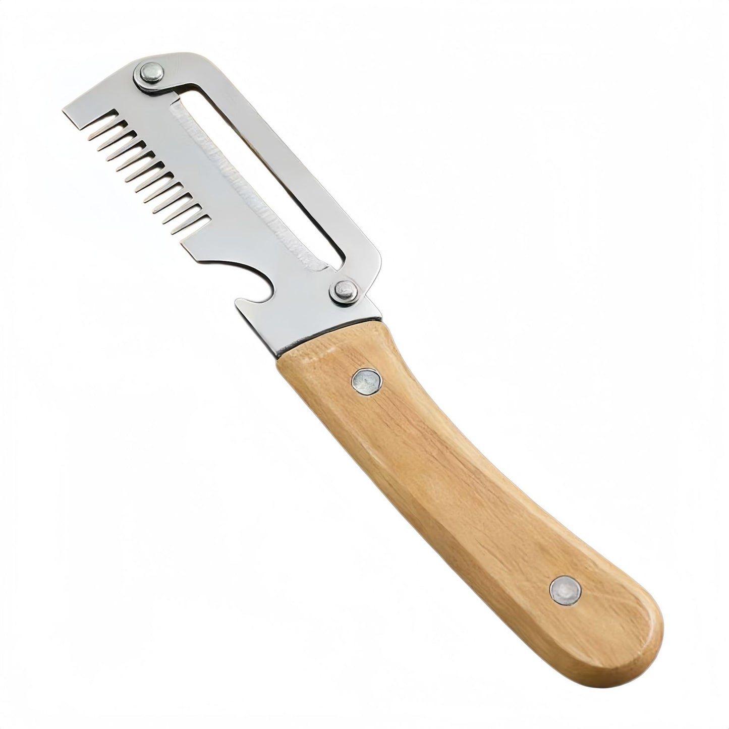 ✅【Kupte 1, získejte 1 zdarma】🔥2 kusy 540Kč🧅🔪 Multifunkční kuchyňská škrabka 3 v 1: Loupá, krájí a otevírá víčka od lahví! 🔥