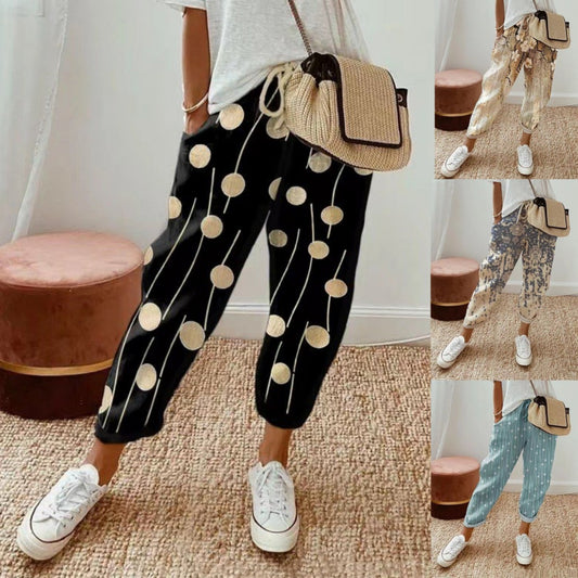 🎉【Oferta por tiempo limitado】Pantalones casuales de algodón y lino para mujer disponibles en varios colores (S-3XL)
