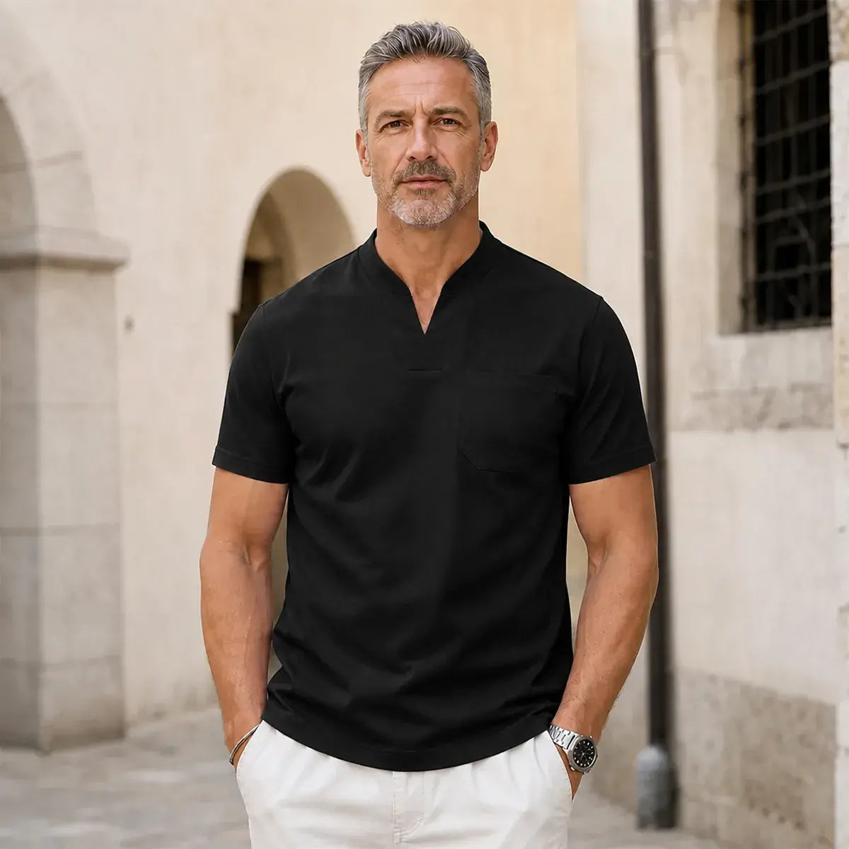 💪👔 [S-5XL] Polo deportivo de talla grande para hombre – Algodón elástico