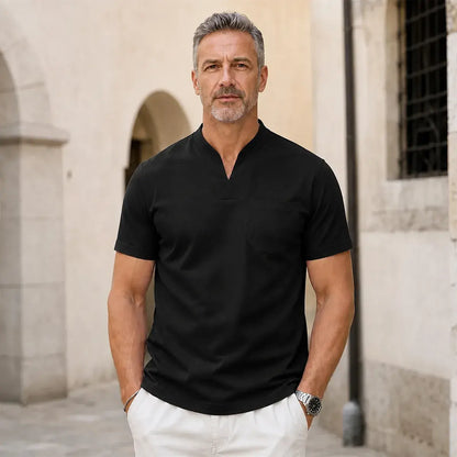 💪👔 [S-5XL] Polo deportivo de talla grande para hombre – Algodón elástico