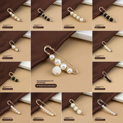 ✨【Conjunto de 13 piezas】🌸Conjunto de broches de perlas: decorativos para cárdigans y vestidos