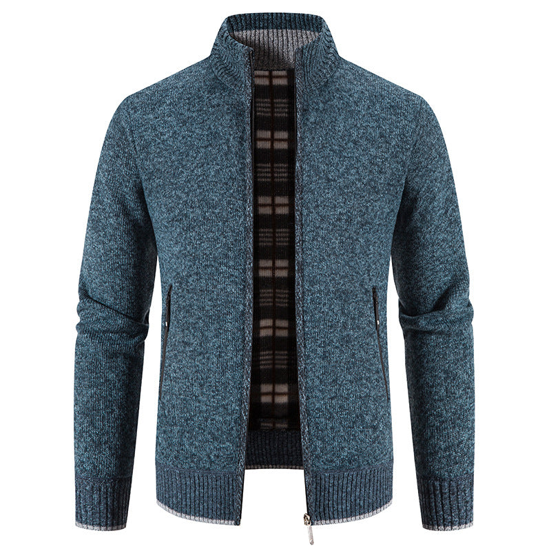 ❄️⛄️【M-3XL】Męska bluza z golfem i zamkiem błyskawicznym, casualowa, dzianinowa