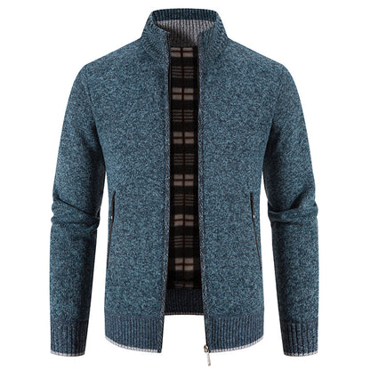 ❄️⛄️【M-3XL】Męska bluza z golfem i zamkiem błyskawicznym, casualowa, dzianinowa