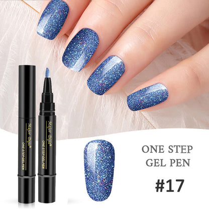 ✨️【8 piezas】💅🌈Lápiz de esmalte de uñas 3 en 1