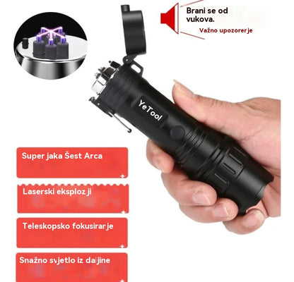 🎁🎁Dvije u jednoj samoodbrambena luč s loptom-4174787