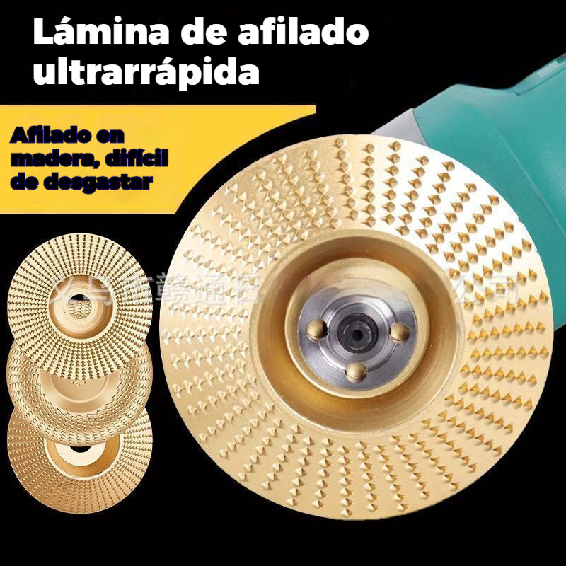 ⚙️🧰【3 τεμάχια】 Πολυλειτουργικός δίσκος για τη διαμόρφωση του γωνιακού τριβείου για ξύλο