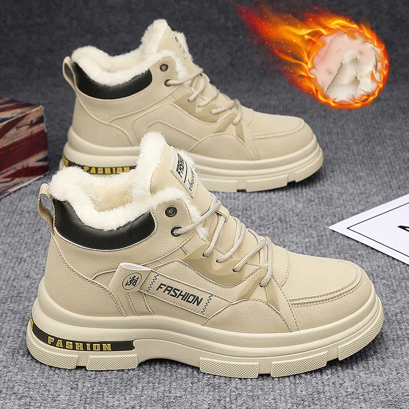 🔥🔥👞【39－44】2026 nowe męskie zimowe, pogrubione, aksamitne, ciepłe buty Martin - 4211552