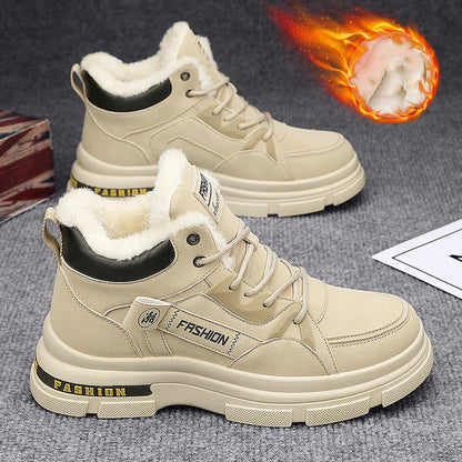 🔥🔥👞【39－44】2026 nowe męskie zimowe, pogrubione, aksamitne, ciepłe buty Martin - 4211552