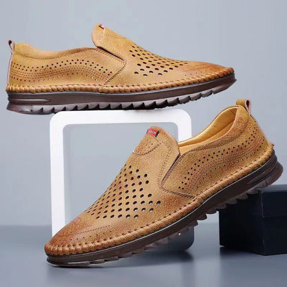 🔥Kupte 1 a dostanete 1 zdarma 2025 ručně vyráběné prodyšné a pohodlné boty z hovězí kůže-4034145