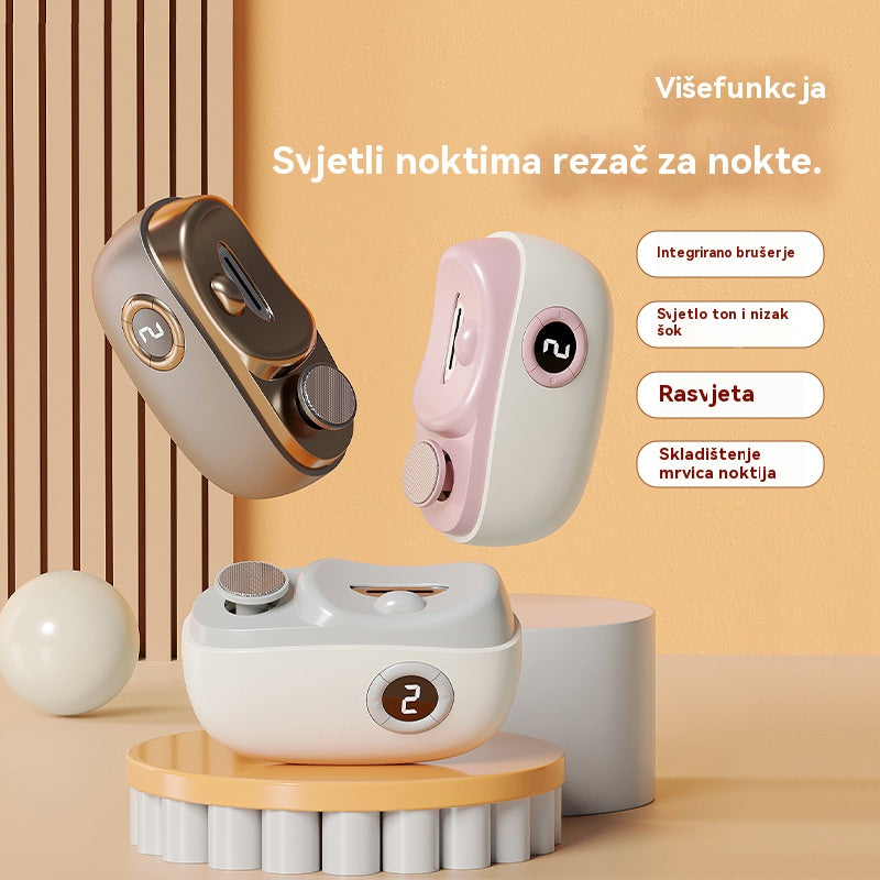 ✂️💅🔥Višenamjenska električna kitica za nokte, električni strižaljka nokti s zaštitom od zgripavanja - 4192601
