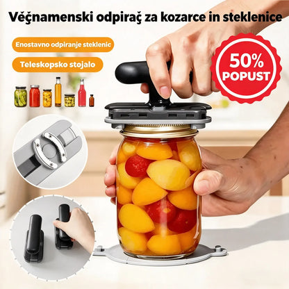 Kupi enega, drugega dobiš brezplačno, Varčno odpiranje pločevink. Koristen pripomoček za družinsko kuhinjo