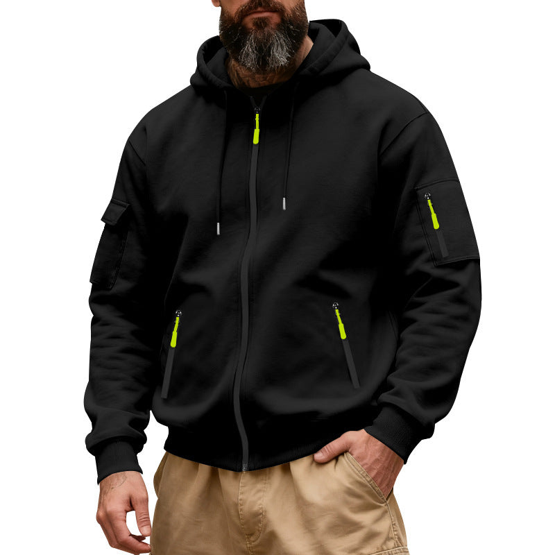 【M-3XL】Pánská ležérní bunda s dlouhým rukávem, nová, rok 2026