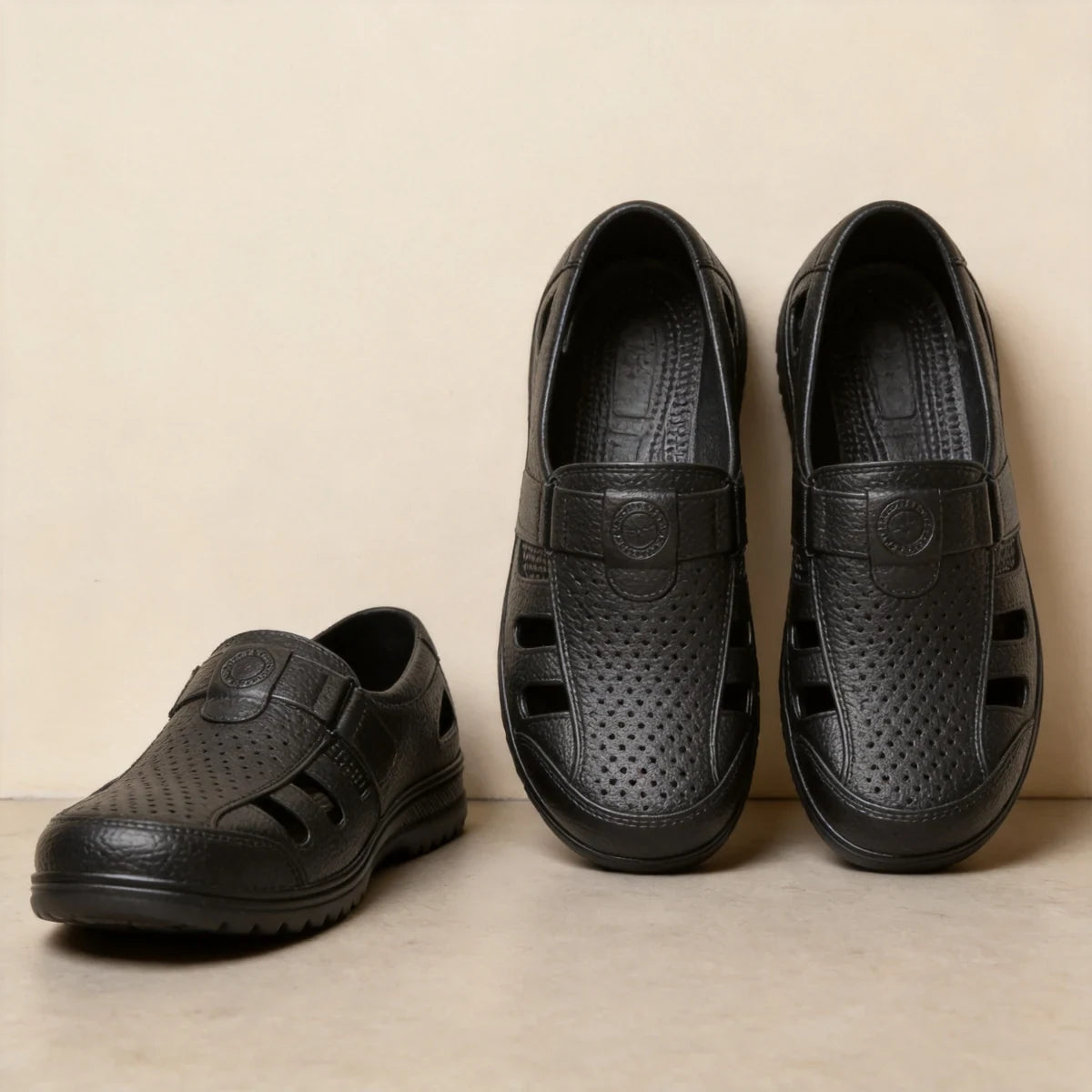 【39-44】🔥2026 Sandalias de cuero transpirables para hombre de verano