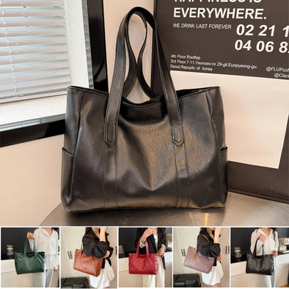 Descuento limitado 50 % 👜 Nuevo bolso bandolera de cuero suave para mujer ✨ Estilo casual, gran capacidad ✨