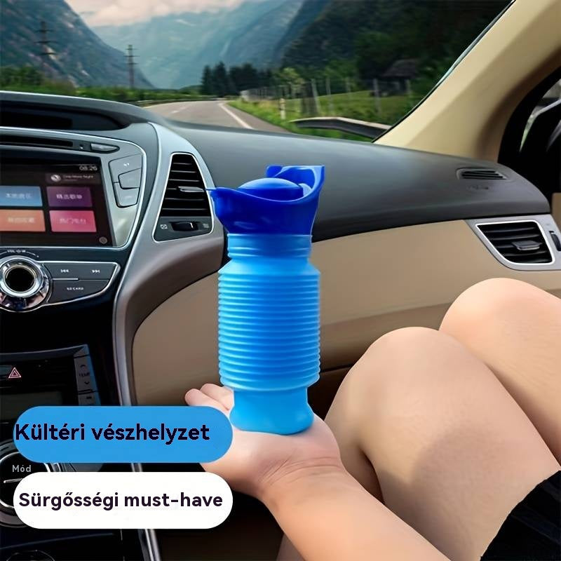 Hordozható, összecsukható utazási piszoár férfiaknak, nőknek és gyerekeknek – újrafelhasználható piszoár kempingezéshez és hosszú utazásokhoz - 4204463