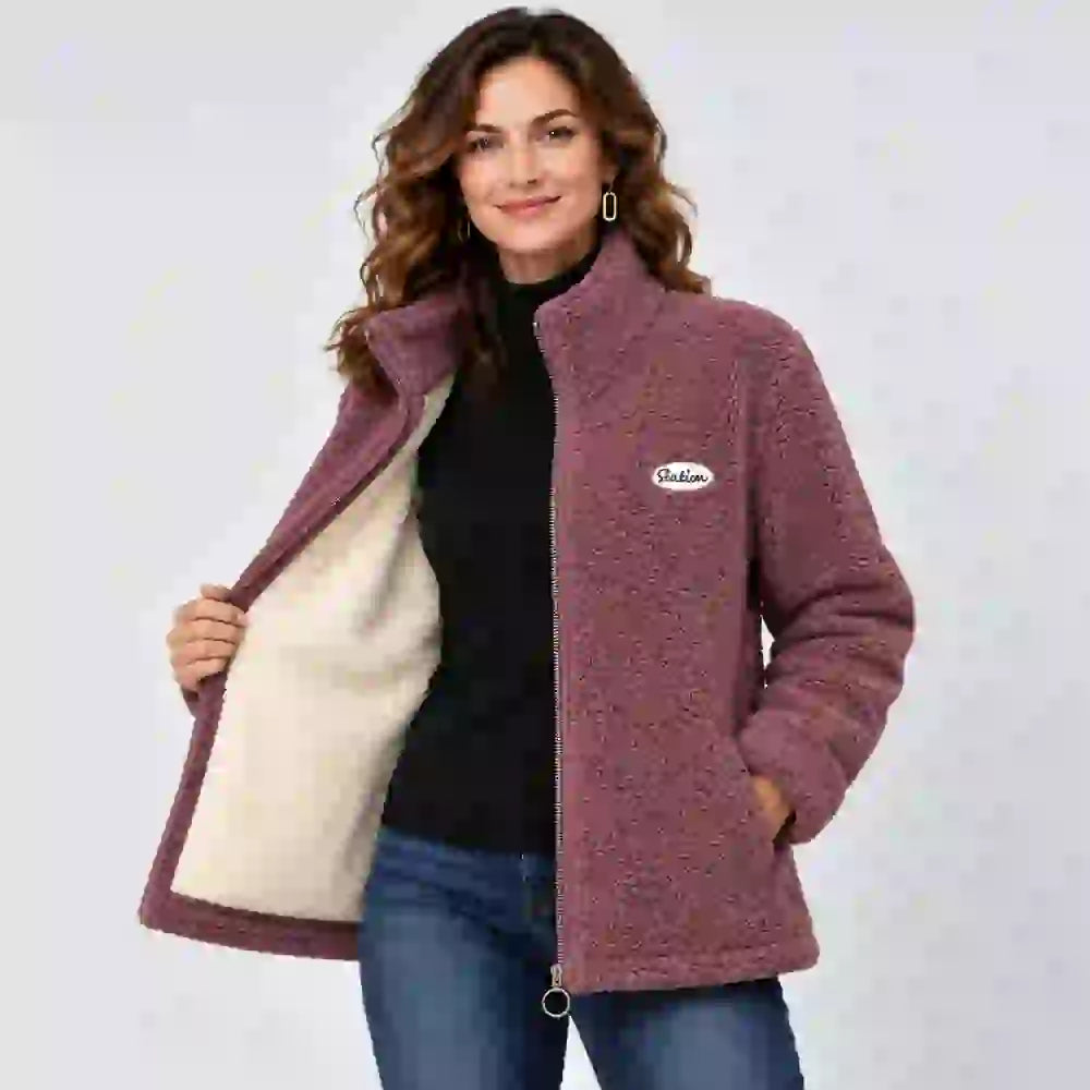 ✨【XL–5XL】Teplá bunda s fleecovou podšívkou – mimořádně silná a s fleecovou podšívkou.