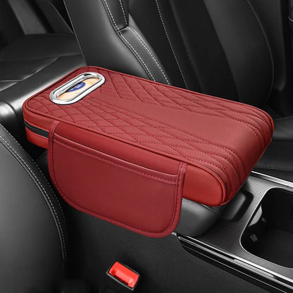 🔥🔥🚗【2 kusy 35%OFF】Multifunkční kožená loketní opěrka do auta tři v jednom-4039459