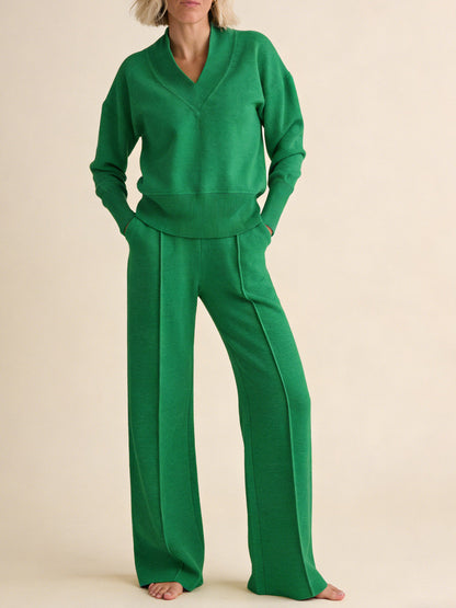 🥰📢📢【M-5XL】Dámský oblek 2026 | Dvoudílný set s dlouhým rukávem✨