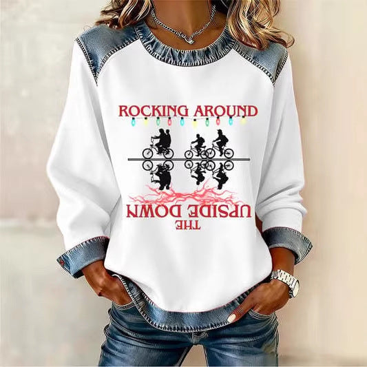 🔥⛄【S-5XL】Nová podzimní/zimní mikina s potiskem vysoké kvality
