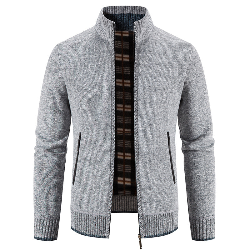❄️⛄️【M-3XL】Męska bluza z golfem i zamkiem błyskawicznym, casualowa, dzianinowa