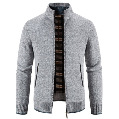 ❄️⛄️【M-3XL】Męska bluza z golfem i zamkiem błyskawicznym, casualowa, dzianinowa