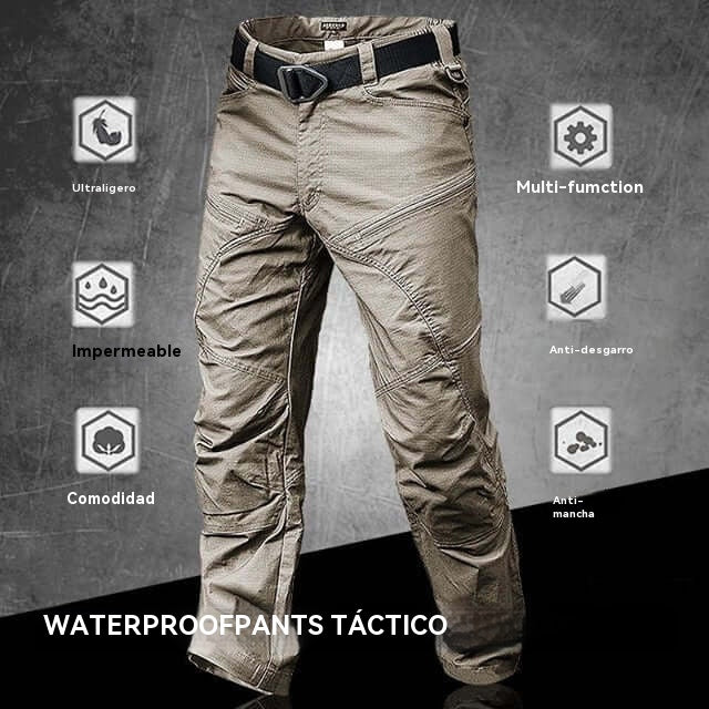 [S-5XL]✨Pantalones militares tácticos impermeables modernizados,almacenamiento con múltiples bolsillos