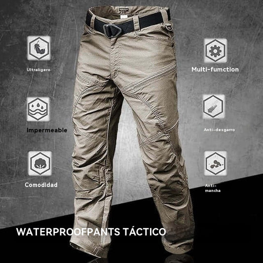 [S-5XL]✨Pantalones militares tácticos impermeables modernizados,almacenamiento con múltiples bolsillos