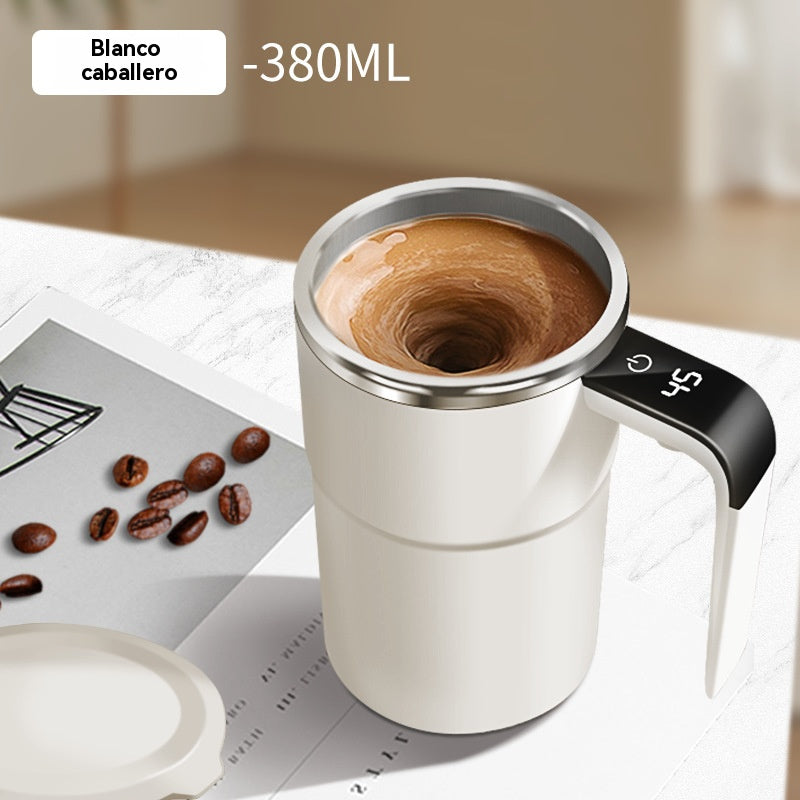☕🔋Zestaw kubków do kawy z możliwością ponownego napełnienia i automatycznym mieszadłem magnetycznym⚡- 4202146
